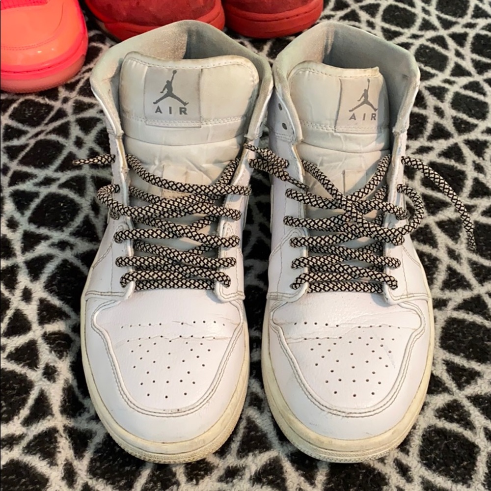 Air Jordan 1s “All White”